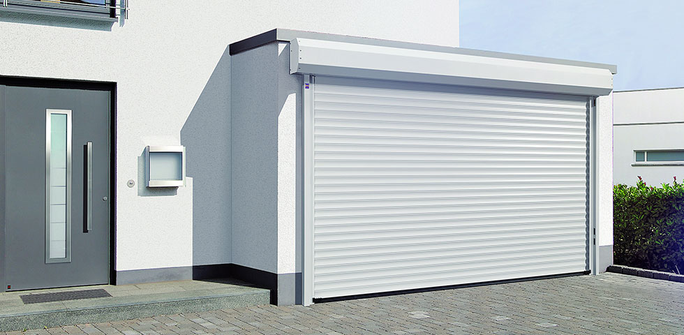 Serrande avvolgibili con cassonetto esterno Porte per garage avvolgibili
